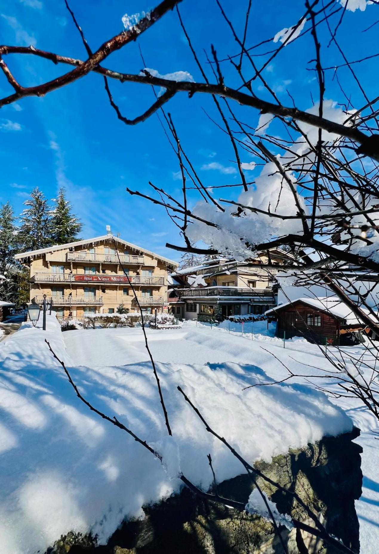 Hotel Au Vieux Moulin Megève Zewnętrze zdjęcie