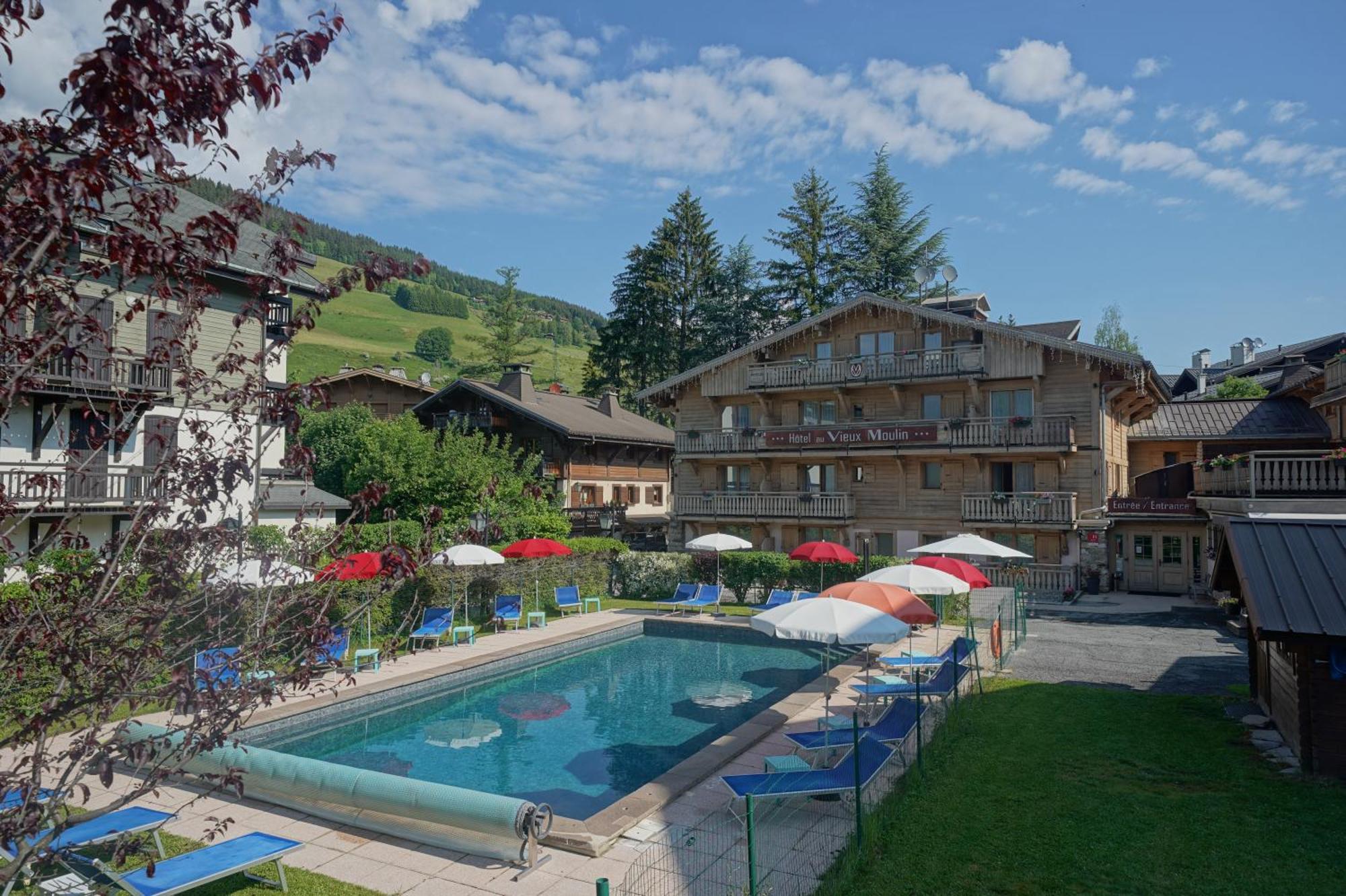 Hotel Au Vieux Moulin Megève Zewnętrze zdjęcie