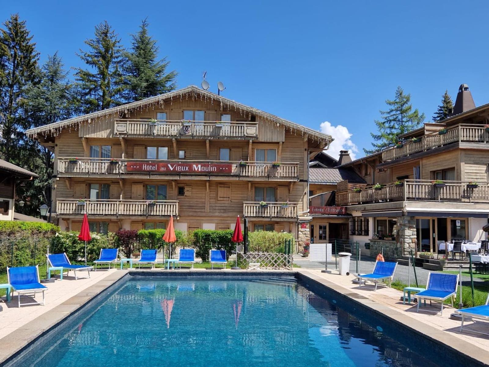 Hotel Au Vieux Moulin Megève Zewnętrze zdjęcie